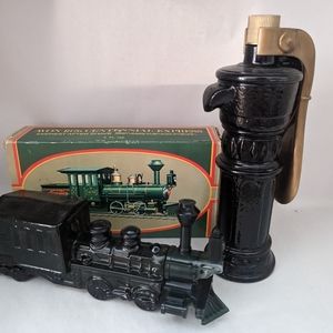 1976 Avon Centennial Express, after shave & Avon water pump windjammer.